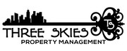 Property Management Company Logo Three Skies Management