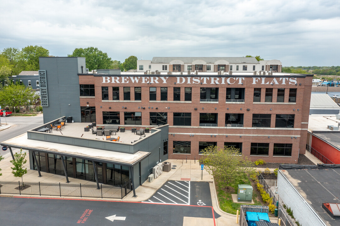 Brewery District Flats in Springfield, MO - Building Photo