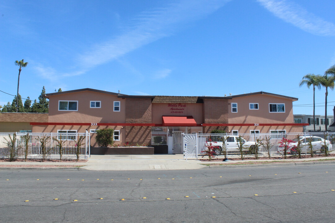 Wells Park Apartments in El Cajon, CA - Building Photo