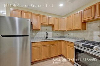 1626 McCulloh St in Baltimore, MD - Building Photo - Building Photo