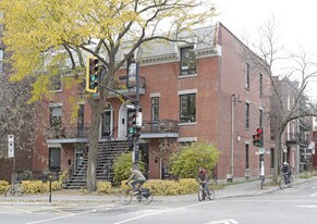1237 Rachel E in Montréal, QC - Building Photo