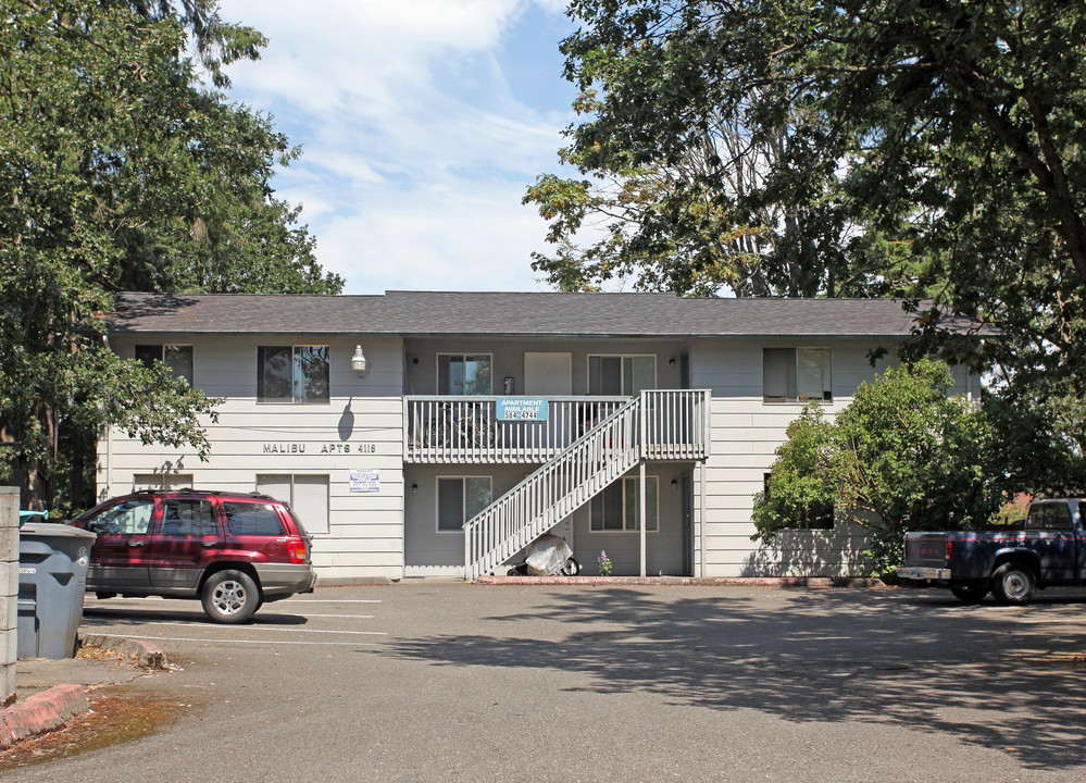 Malibu Apartments in Tacoma, WA - Building Photo