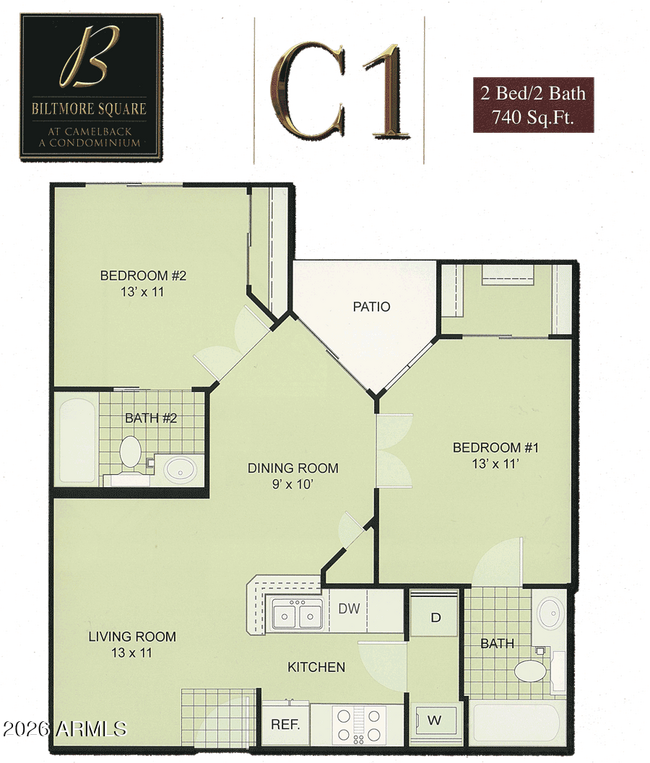 1701 E Colter St in Phoenix, AZ - Foto de edificio - Building Photo