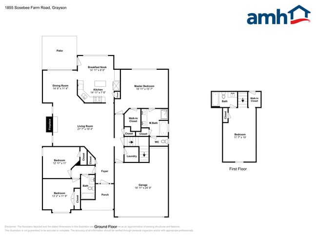 1855 Sosebee Farm Rd in Grayson, GA - Foto de edificio - Building Photo