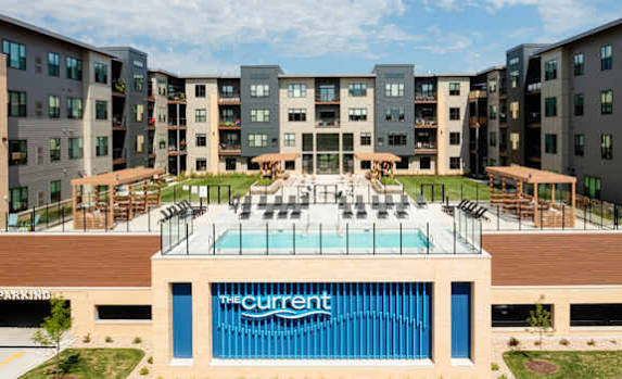 6408 Bridge Rd, Unit The Current 2 Apt 456 in Monona, WI - Building Photo