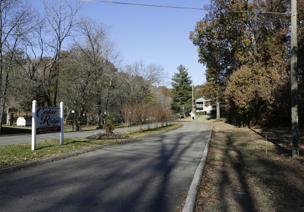 Cedar Ridge Apartments in Knoxville, TN - Building Photo