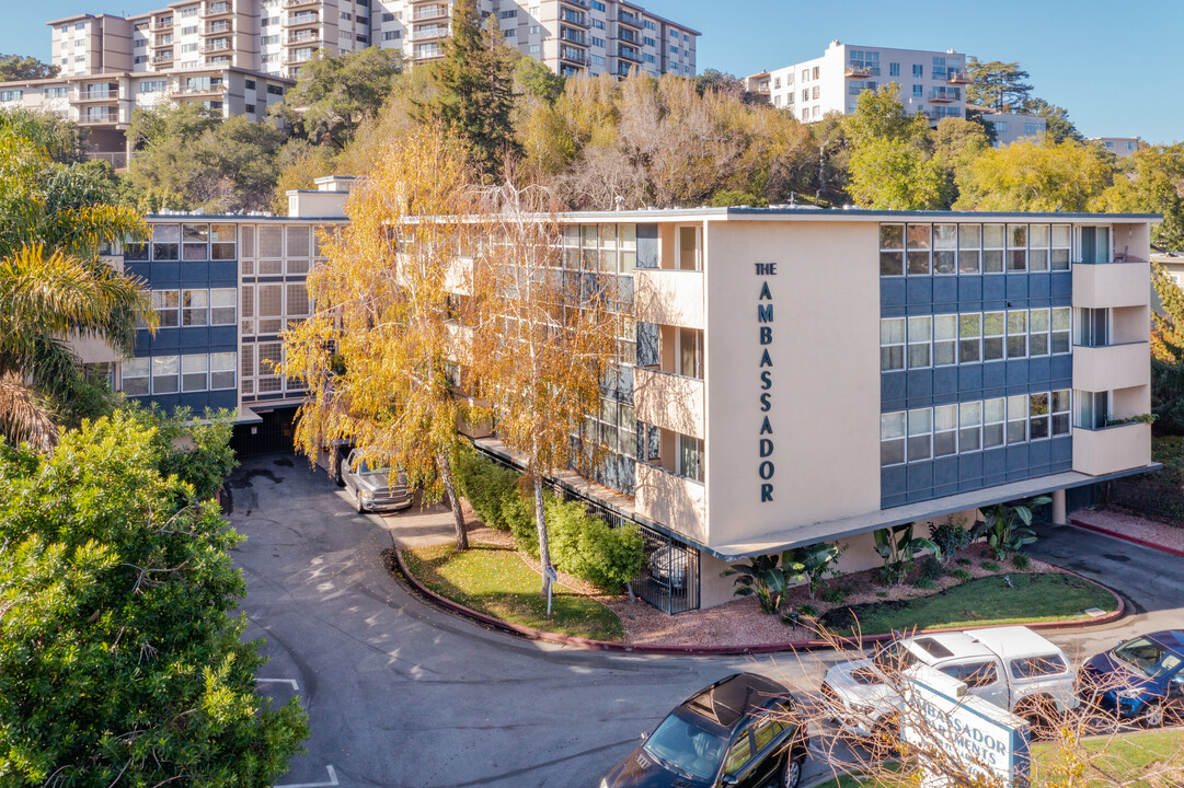 Ambassador Apartments in San Mateo, CA - Building Photo