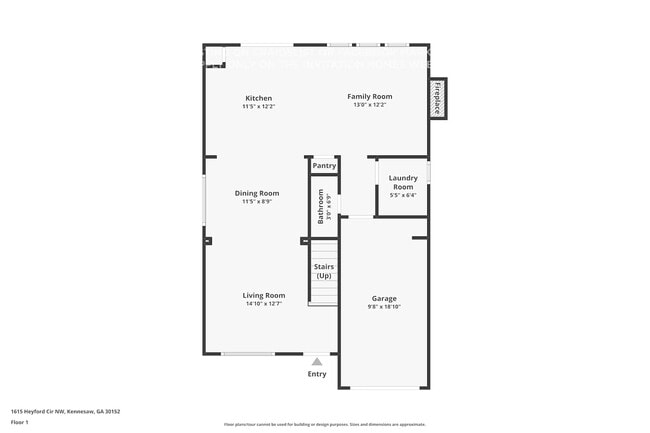 1615 Heyford Cir NW in Kennesaw, GA - Foto de edificio - Building Photo