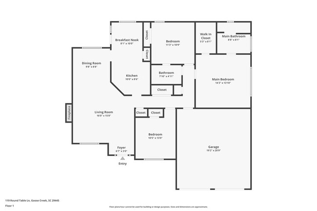 119 Round Table Ln in Goose Creek, SC - Building Photo - Building Photo