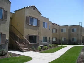 Camellia Terrace in Bakersfield, CA - Building Photo