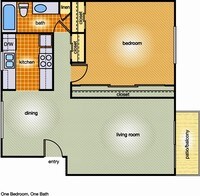 onebed1Web.jpg - The Pacific at Mission Bay Apartments in San Diego, California
