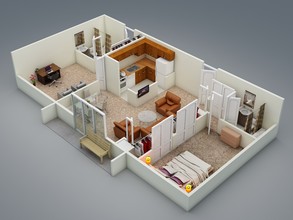 Stone Pointe Apartments in Willoughby, OH - Foto de edificio - Floor Plan