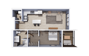 Archway Residences in New Richmond, WI - Foto de edificio - Floor Plan