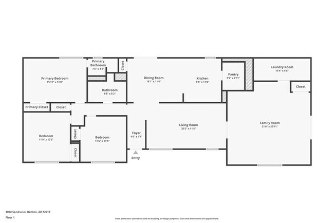 4000 Sandra Ln in Benton, AR - Building Photo - Building Photo