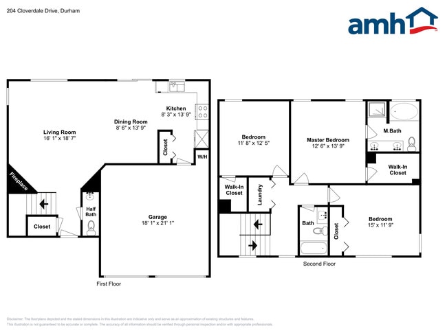 204 Cloverdale Dr in Durham, NC - Foto de edificio - Building Photo