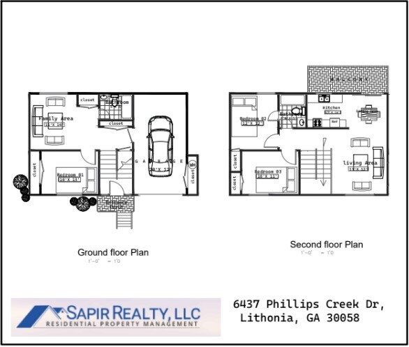 6437 Phillips Creek Dr in Lithonia, GA - Building Photo