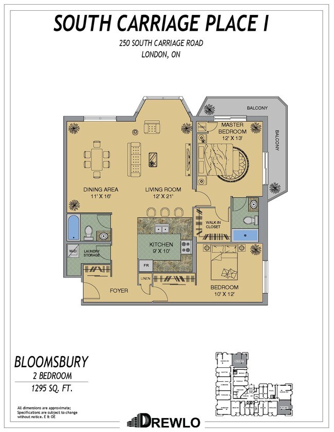 South Carriage Place in London, ON - Building Photo - Floor Plan