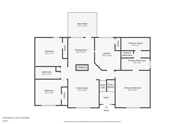 6473 E Meyer Dr, Unit 34-E in Morrow, GA - Building Photo - Building Photo