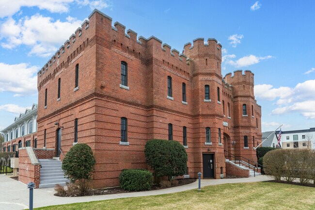 Castle Courtyard in Natick