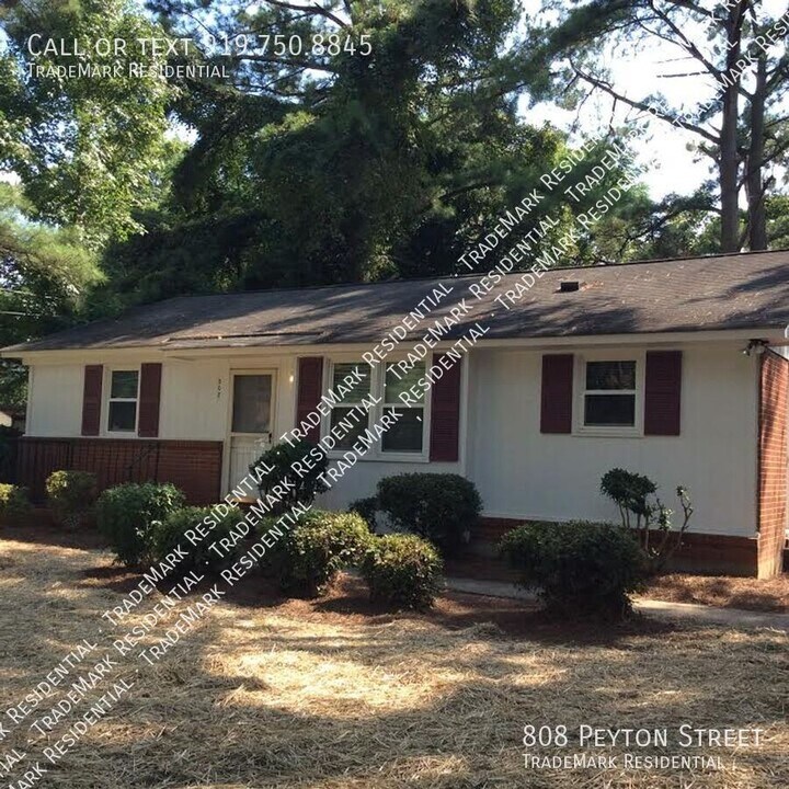 808 Peyton St in Raleigh, NC - Building Photo