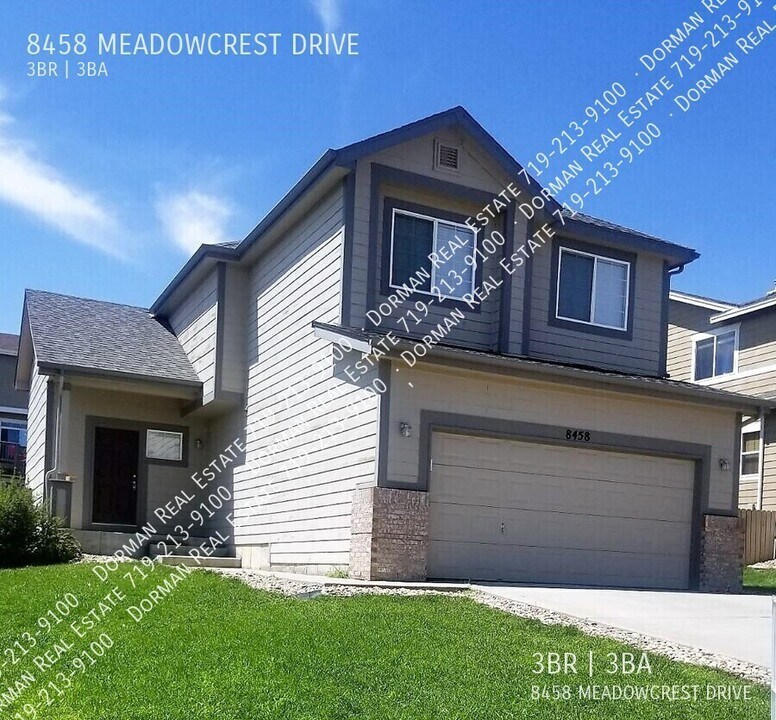 8458 Meadowcrest Dr in Fountain, CO - Building Photo