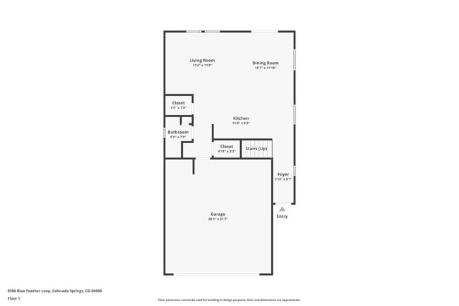 8986 Blue Feather Lp in Colorado Springs, CO - Foto de edificio - Building Photo