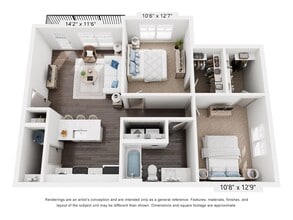 Keeneland Place in Grove City, OH - Foto de edificio - Floor Plan