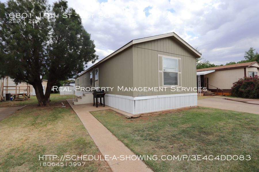 6801 19th St-Unit -Lot 20 in Lubbock, TX - Foto de edificio