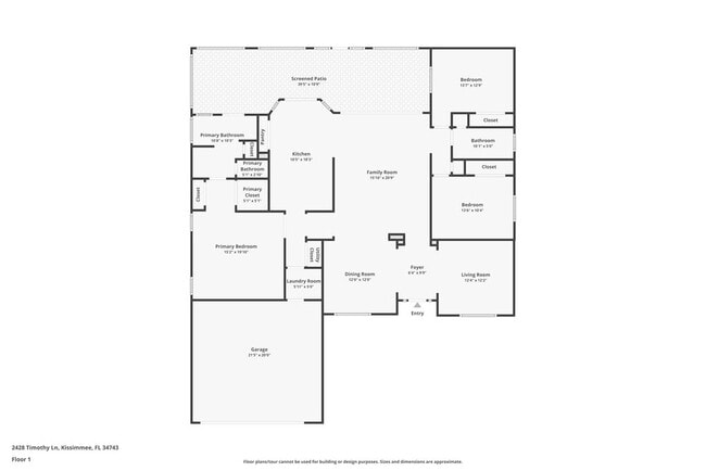 2428 Timothy Ln in Kissimmee, FL - Foto de edificio - Building Photo