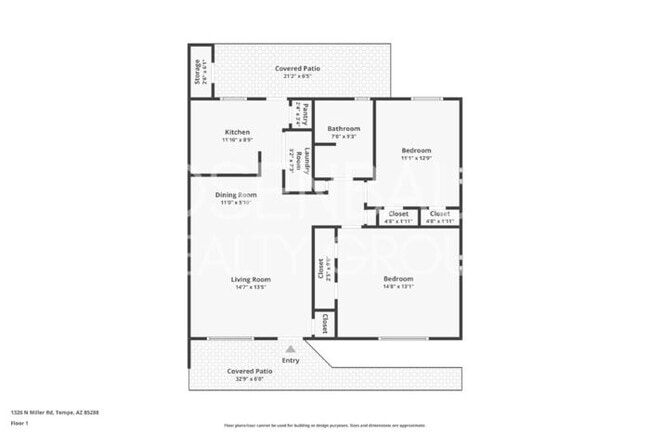 1326 N Miller Rd in Tempe, AZ - Foto de edificio - Building Photo