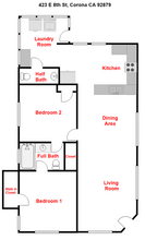 423 E 8th St in Corona, CA - Foto de edificio - Building Photo