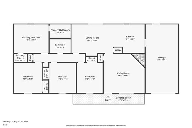 1863 Engle Ct in Augusta, GA - Building Photo - Building Photo