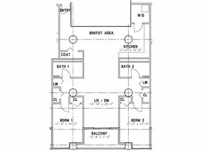 222 Saratoga in Baltimore, MD - Foto de edificio - Floor Plan