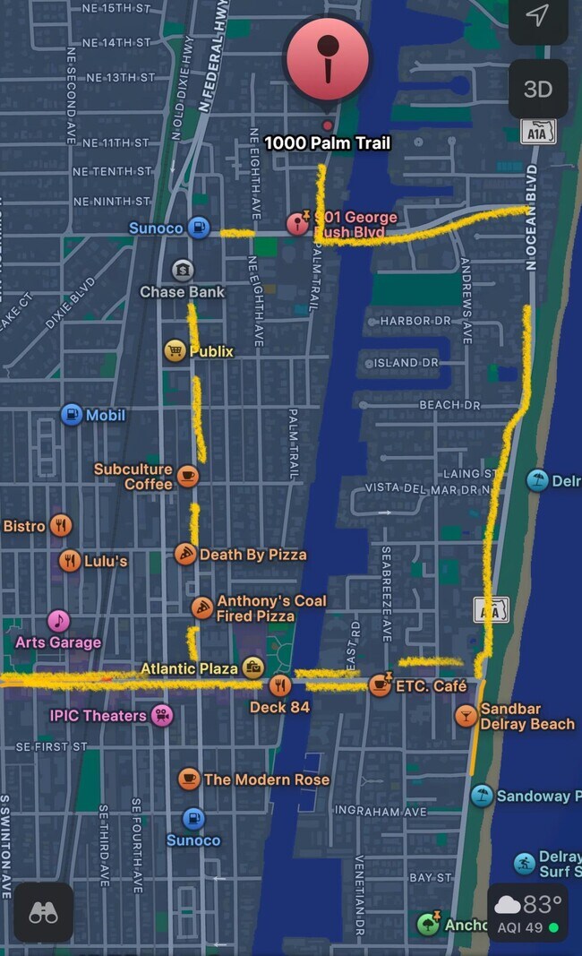 1000 Palm Trail in Delray Beach, FL - Building Photo - Building Photo