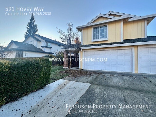 591 Hovey Way in Roseville, CA - Foto de edificio - Building Photo