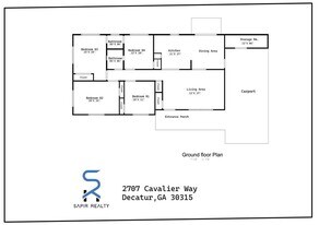 2707 Cavalier Way in Decatur, GA - Building Photo