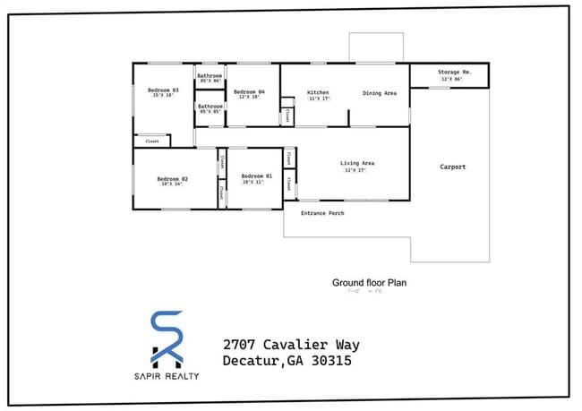 property at 2707 Cavalier Way