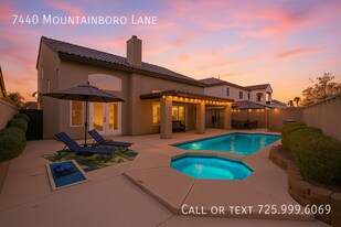 7440 Mountainboro in Las Vegas, NV - Building Photo