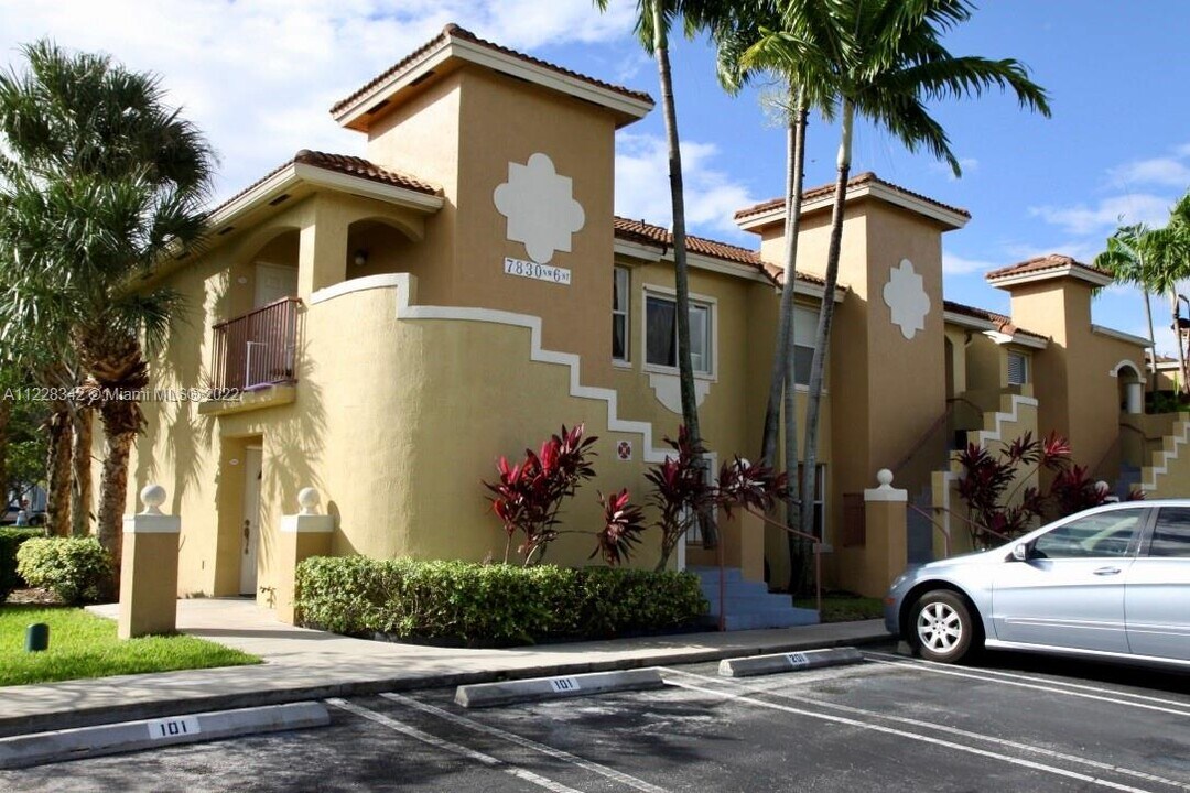 7830 NW 6th St, Unit 104 in Pembroke Pines, FL - Building Photo