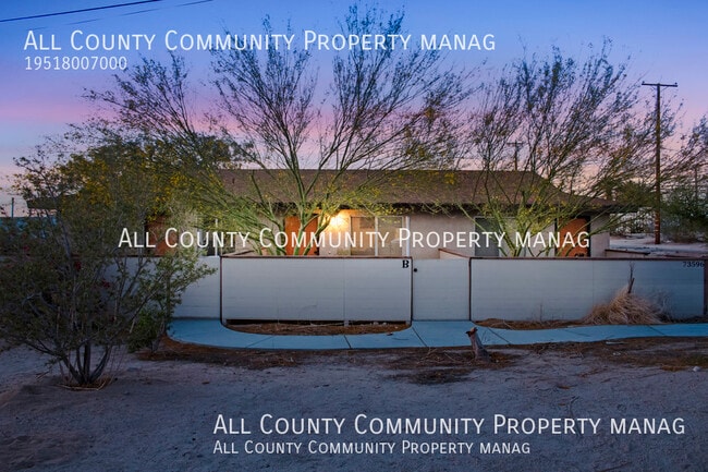 property at 73596 Desert Trail Dr