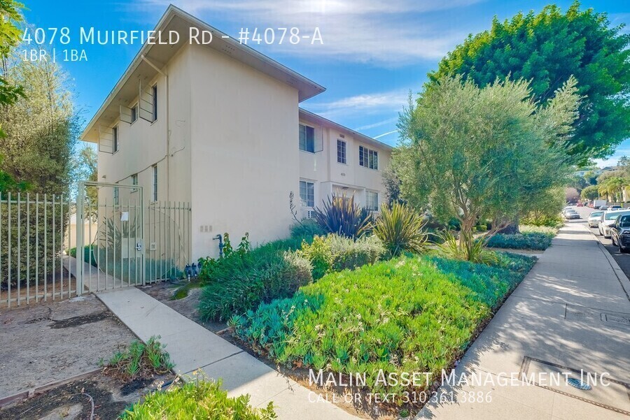 4078-4319 Muirfield Road in Los Angeles, CA - Foto de edificio