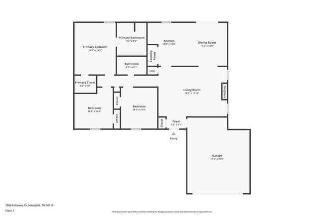 7000 Fellsway Cove in Memphis, TN - Building Photo - Building Photo