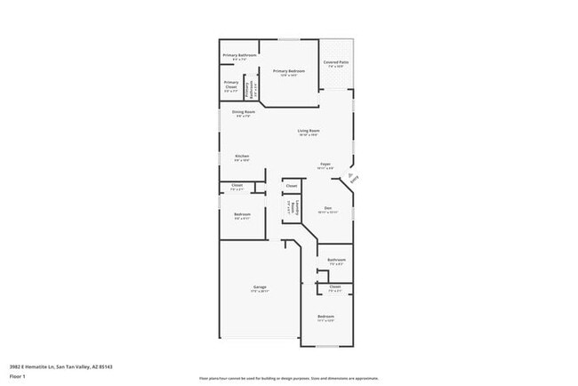 3982 E Hematite Ln in Queen Creek, AZ - Foto de edificio - Building Photo