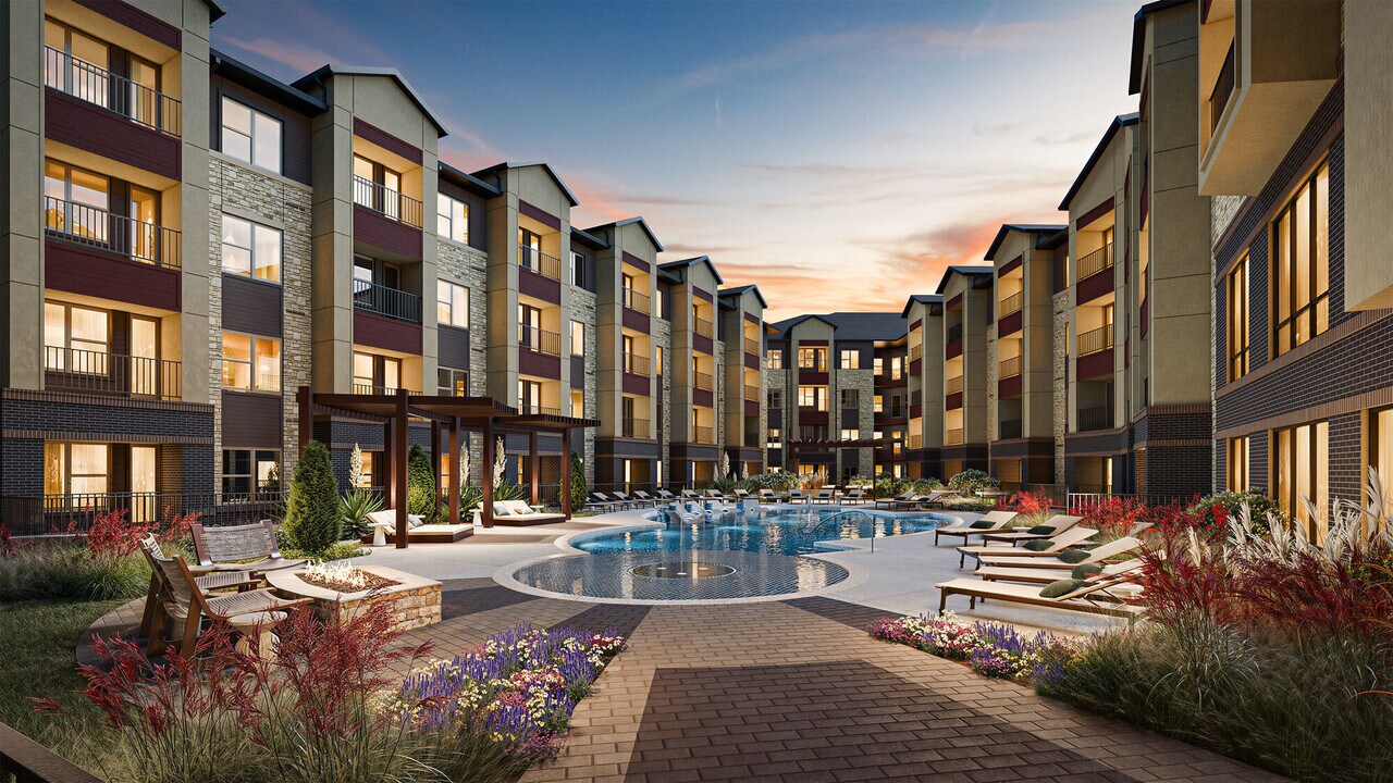 Jefferson Halstead in Anna, TX - Foto de edificio