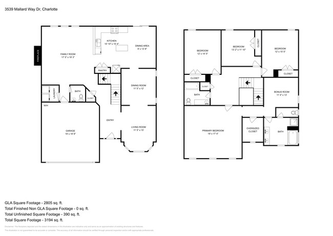 3539 Mallard Way Dr in Charlotte, NC - Foto de edificio - Building Photo