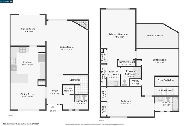 1095 Camino Verde Cir, Unit H9 in Walnut Creek, CA - Building Photo - Building Photo