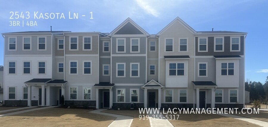 2543 Kasota Ln in Raleigh, NC - Building Photo