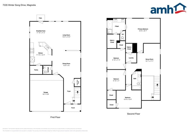 7335 Winter Song Dr in Magnolia, TX - Building Photo - Building Photo