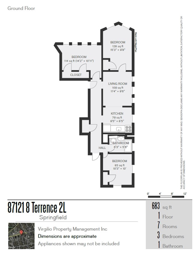 659-663 State St in Springfield, MA - Foto de edificio - Floor Plan