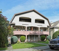 875 W 14th Ave in Vancouver, BC - Building Photo